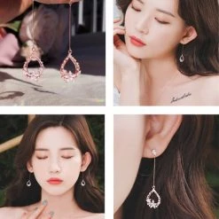 Wing Bling Earrings For Women No Color Specification X Piercing