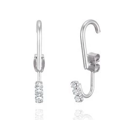 Wing Bling Earrings For Women Silver X One Size 12 Wing Bling Earrings For Women Silver X One Size -Wing Bling Online Shop org 3518