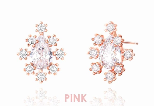 Wing Bling Earrings For Women Silver X One Size 6 Wing Bling Earrings For Women Silver X One Size - Image 4