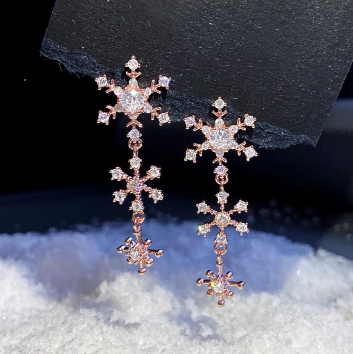 Wing Bling Earrings For Women Silver X One Size 4 Wing Bling Earrings For Women Silver X One Size - Image 2