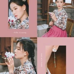 Wing Bling Earrings For Women Silver X Piercing