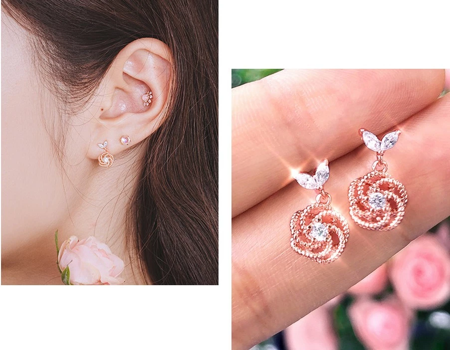 Wing Bling Earrings For Women No Color Specification X One Size 6 Wing Bling Earrings For Women No Color Specification X One Size - Image 4