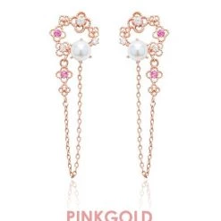 Wing Bling Earrings For Women Pink X Earring -Wing Bling Online Shop org 3585