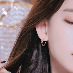 Wing Bling Casual Style Street Style Elegant Style Earrings For Women Pinkgold X One Size -Wing Bling Online Shop org 36