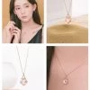 Wing Bling Necklaces & Pendants For Women Pink X One Size