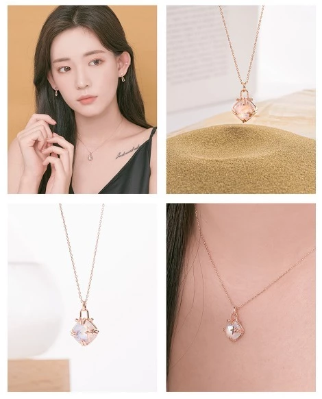 Wing Bling Necklaces & Pendants For Women Pink X One Size 3 Wing Bling Necklaces & Pendants For Women Pink X One Size