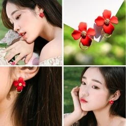 Wing Bling Earrings For Women Ivory X Piercing