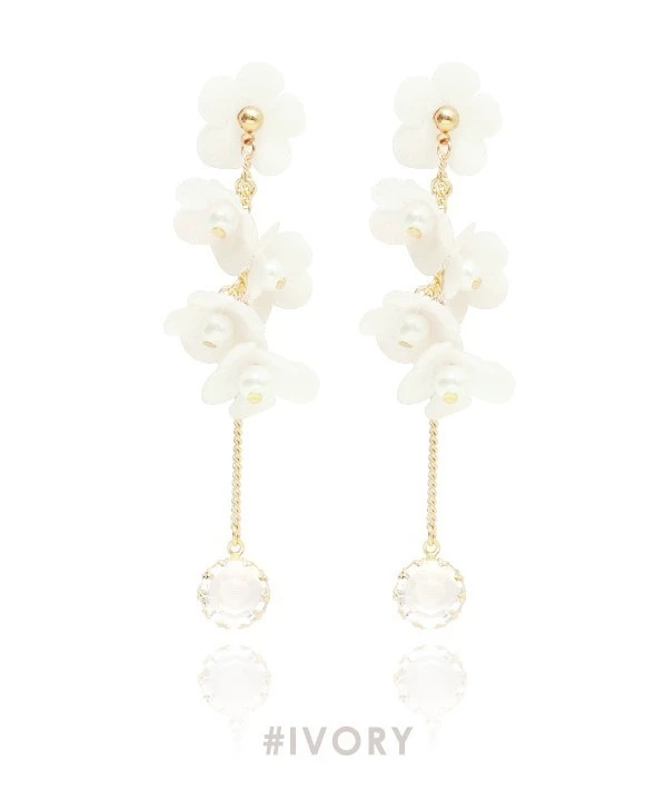 Wing Bling Earrings For Women Ivory X Earring 5 Wing Bling Earrings For Women Ivory X Earring - Image 3