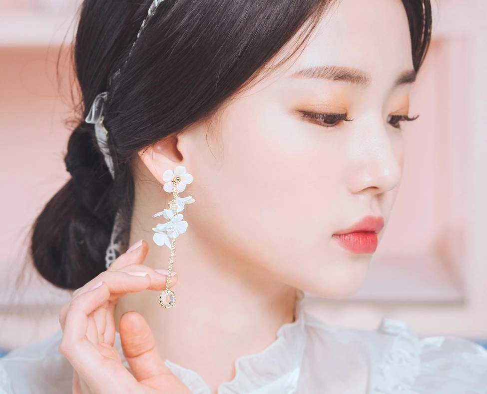 Wing Bling Earrings For Women Ivory X Earring 7 Wing Bling Earrings For Women Ivory X Earring - Image 5