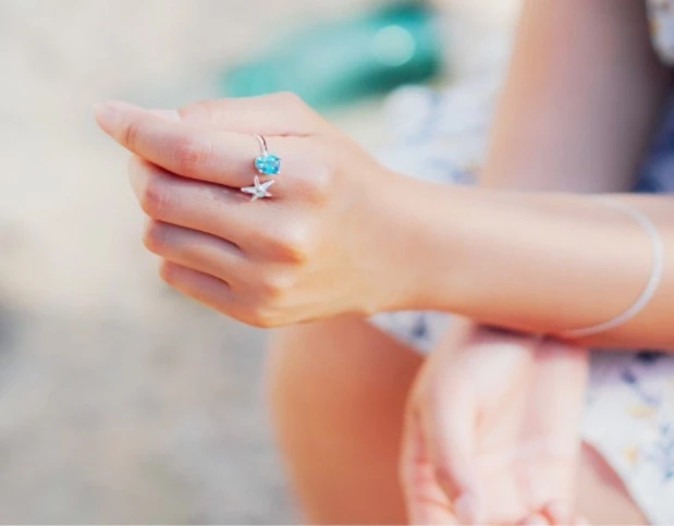 Wing Bling Rings For Women Gold X One Size 6 Wing Bling Rings For Women Gold X One Size - Image 4