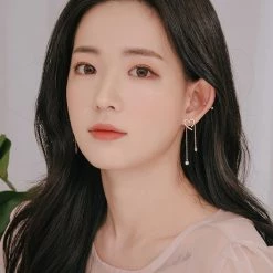 Wing Bling Earrings For Women Silver X Piercing -Wing Bling Online Shop org 3852