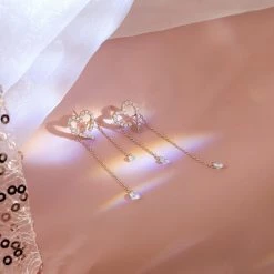 Wing Bling Earrings For Women Silver X Piercing -Wing Bling Online Shop org 3857