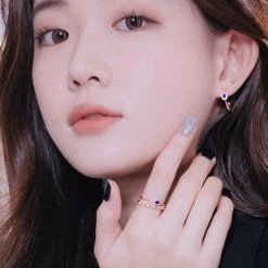 Wing Bling Casual Style Street Style Elegant Style Earrings For Women Pinkgold X One Size -Wing Bling Online Shop org 39