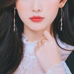 Wing Bling Casual Style Street Style Earrings For Women Pink System X Earrings -Wing Bling Online Shop org 390