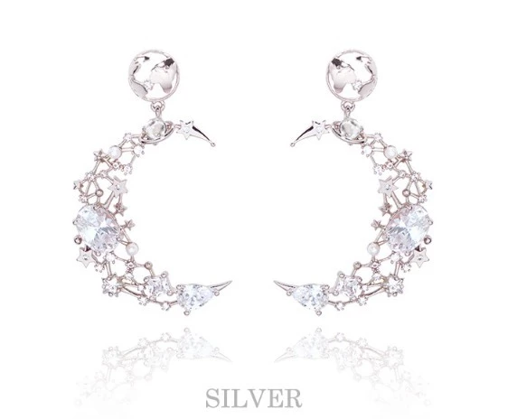 Wing Bling Earrings For Women Pink X Piercing 7 Wing Bling Earrings For Women Pink X Piercing - Image 5