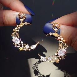 Wing Bling Earrings For Women Pink X Piercing 16 Wing Bling Earrings For Women Pink X Piercing -Wing Bling Online Shop org 3903