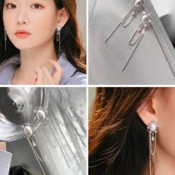Wing Bling Earrings For Women Silver X Earring