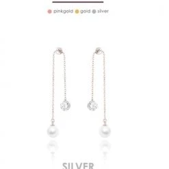 Wing Bling Casual Style Unisex Street Style Elegant Style Earrings For Women Silver X Free -Wing Bling Online Shop org 3961