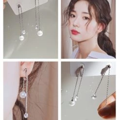 Wing Bling Casual Style Unisex Street Style Elegant Style Earrings For Women Silver X Free -Wing Bling Online Shop org 3968