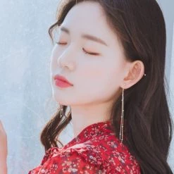 Wing Bling Unisex Street Style Earrings For Women White X Free