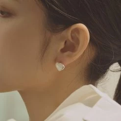 Wing Bling Casual Style Street Style Elegant Style Earrings For Women Silver X One Size -Wing Bling Online Shop org 4031