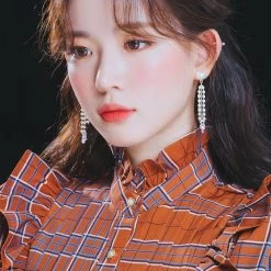 Wing Bling Casual Style Street Style Elegant Style Earrings For Women Gold X One Size -Wing Bling Online Shop org 4045