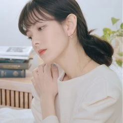 Wing Bling Casual Style Street Style Party Style Elegant Style Earrings For Women Silver X One Size -Wing Bling Online Shop org 407