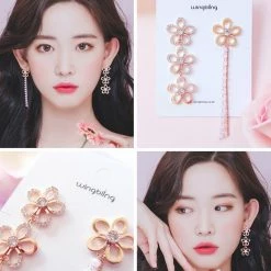 Wing Bling Casual Style Street Style Elegant Style Earrings For Women Pinkgold X One Size 18 Wing Bling Casual Style Street Style Elegant Style Earrings For Women Pinkgold X One Size -Wing Bling Online Shop org 4071