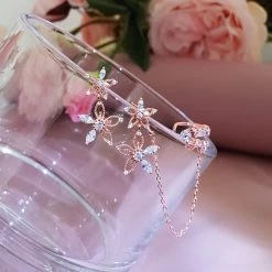 Wing Bling Casual Style Street Style Party Style Elegant Style Earrings For Women Silver X One Size -Wing Bling Online Shop org 408