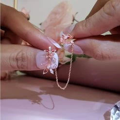 Wing Bling Casual Style Street Style Party Style Elegant Style Earrings For Women Silver X One Size -Wing Bling Online Shop org 410