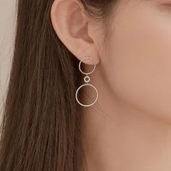 Wing Bling Casual Style Street Style Party Style Elegant Style Earrings For Women Gold X One Size -Wing Bling Online Shop org 4113