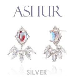 Wing Bling Casual Style Street Style Party Style Elegant Style Earrings For Women Silver (earrings) X One Size -Wing Bling Online Shop org 4135