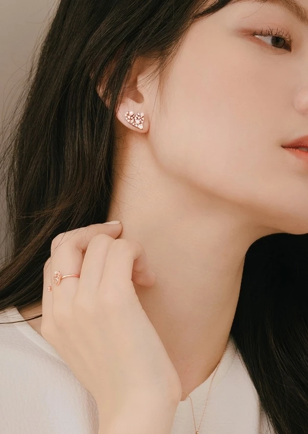 Wing Bling Casual Style Street Style Party Style Elegant Style Earrings For Women Silver (earrings) X One Size 6 Wing Bling Casual Style Street Style Party Style Elegant Style Earrings For Women Silver (earrings) X One Size - Image 4