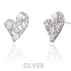 Wing Bling Casual Style Street Style Party Style Elegant Style Earrings For Women Silver (earrings) X One Size 25 Wing Bling Casual Style Street Style Party Style Elegant Style Earrings For Women Silver (earrings) X One Size -Wing Bling Online Shop org 4158