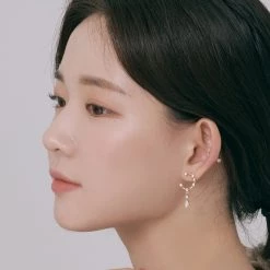 Wing Bling Casual Style Street Style Party Style Elegant Style Earrings For Women Pink X One Size -Wing Bling Online Shop org 4177