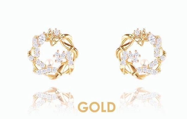 Wing Bling Earrings For Women Rose X Earring 6 Wing Bling Earrings For Women Rose X Earring - Image 4