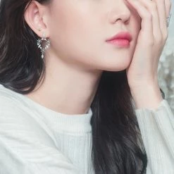 Wing Bling Casual Style Silver Platinum With Jewels Office Style For Women Pink X One Size -Wing Bling Online Shop org 4266