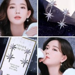 Wing Bling Casual Style Street Style Elegant Style Earrings For Women Silver X Free -Wing Bling Online Shop org 4310