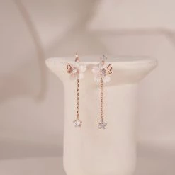 Wing Bling Casual Style Street Style Handmade Party Style Office Style For Women Rose Gold X One Size -Wing Bling Online Shop org 4322