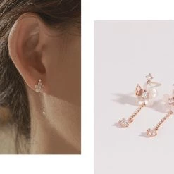 Wing Bling Casual Style Street Style Handmade Party Style Office Style For Women Rose Gold X One Size -Wing Bling Online Shop org 4323