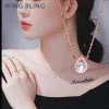 Wing Bling Street Style Necklaces & Pendants For Women Pink Gold X One Size -Wing Bling Online Shop org 4327