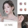 Wing Bling Casual Style Party Style Office Style Elegant Style For Women Pink (pierced) X One Size -Wing Bling Online Shop org 4346