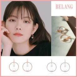 Wing Bling Casual Style Street Style Party Style Elegant Style Earrings For Women Silver Earrings X One Size