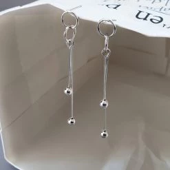 Wing Bling Casual Style Street Style Party Style Elegant Style Earrings For Women Silver X One Size -Wing Bling Online Shop org 4409