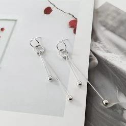 Wing Bling Casual Style Street Style Party Style Elegant Style Earrings For Women Silver X One Size -Wing Bling Online Shop org 4411