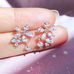 Wing Bling Earrings For Women Silver X Earring -Wing Bling Online Shop org 4450