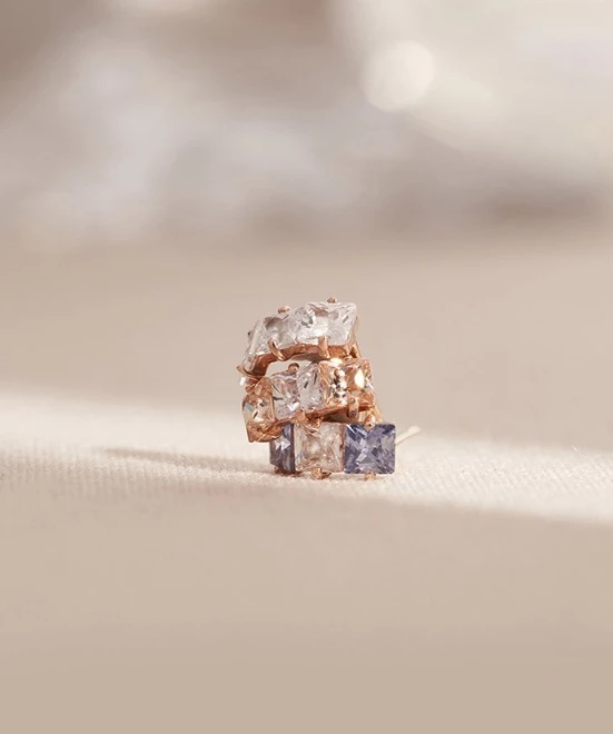 Wing Bling Earrings For Women Champagne X One Size 9 Wing Bling Earrings For Women Champagne X One Size - Image 7