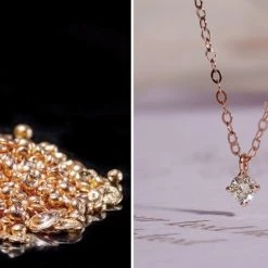 Wing Bling Casual Style Party Style Office Style 14K Gold Elegant Style For Women Rose Gold X One Size -Wing Bling Online Shop org 451