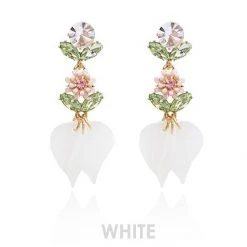 Wing Bling Earrings For Women White X Earring 11 Wing Bling Earrings For Women White X Earring -Wing Bling Online Shop org 4585