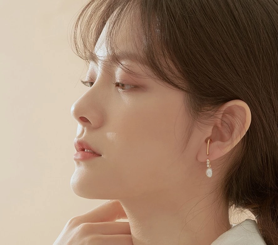 Wing Bling Earrings For Women Gold X One Size 5 Wing Bling Earrings For Women Gold X One Size - Image 3